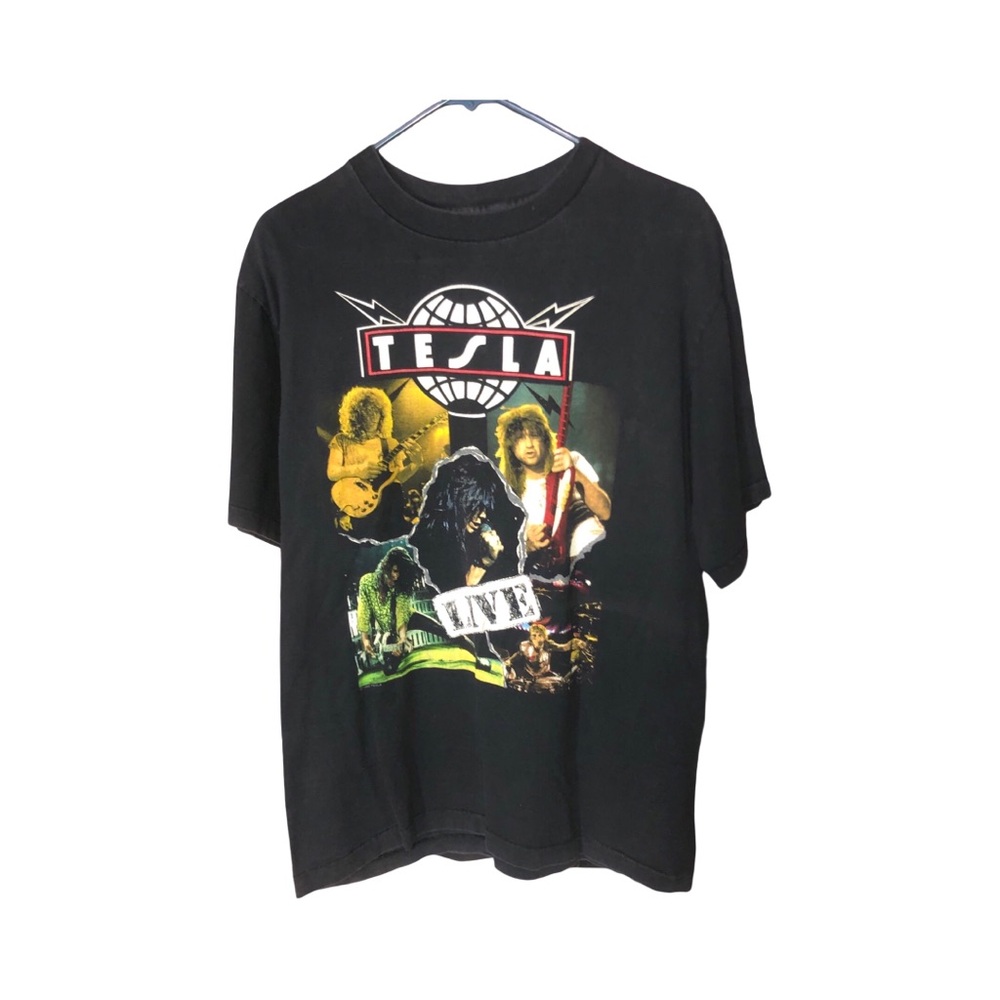 Tesla Live Psychotic Supper Tour in 1992 concert shirt